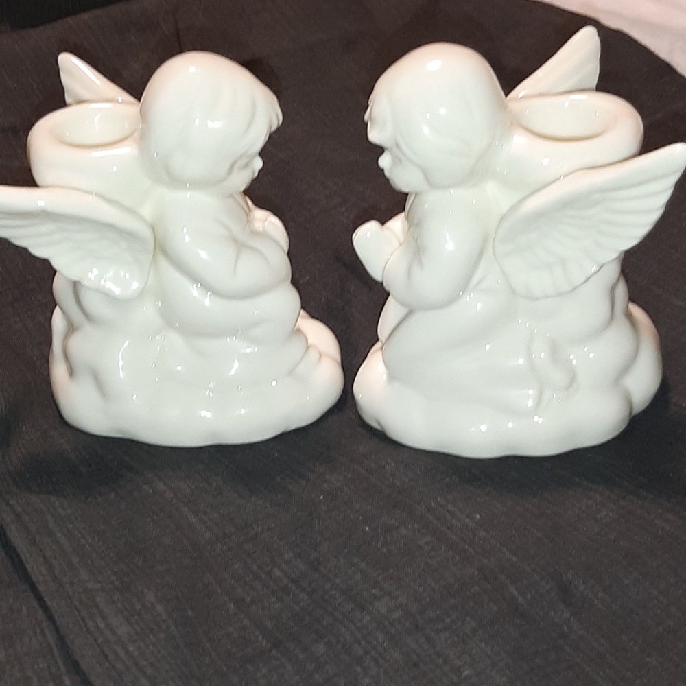 🎈      Angel candles  / candle holders